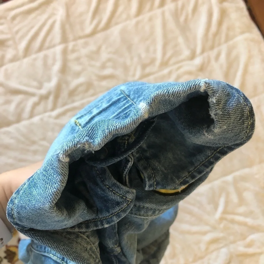 Gap Kids x ED Light Wash Patch Denim Jacket Girls